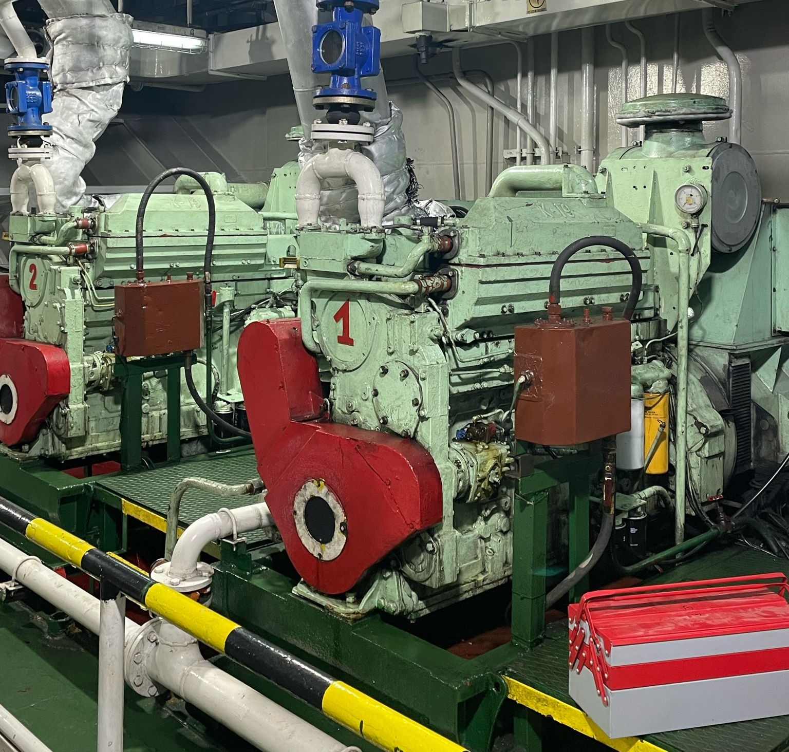 Overhaul / Cummins KTA 19 / Vessel SAADET C / CANBAZ Shipping